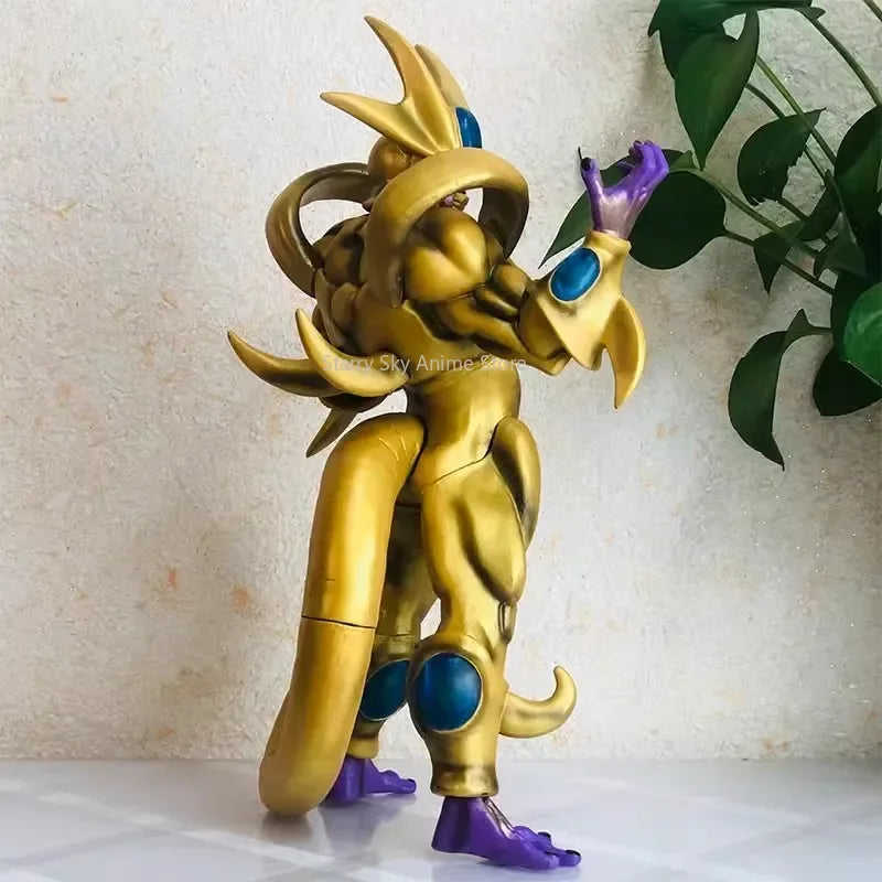 33 cm Dragon Ball Z Anime Figuren Gk Cooler Figur Golden Coora Statue Pvc Action Figure Sammeln Modell Dekoration Spielzeug Geschenk
