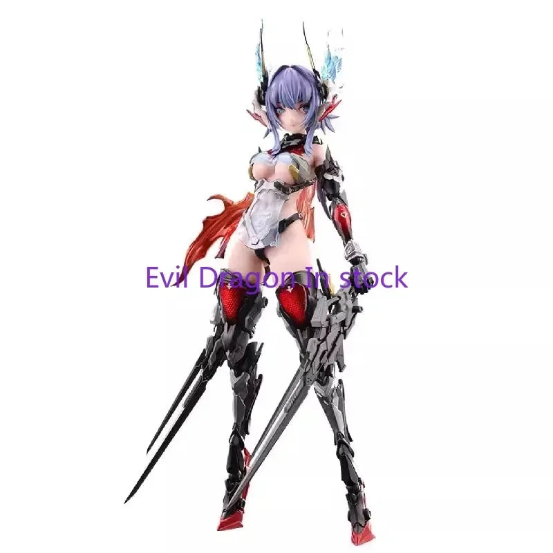 In Stock 1/9 21cm Anime Action Figure Model Toy Original Nuclear Gold Reconstruction Doll Model Collection Gift Red Barbera
