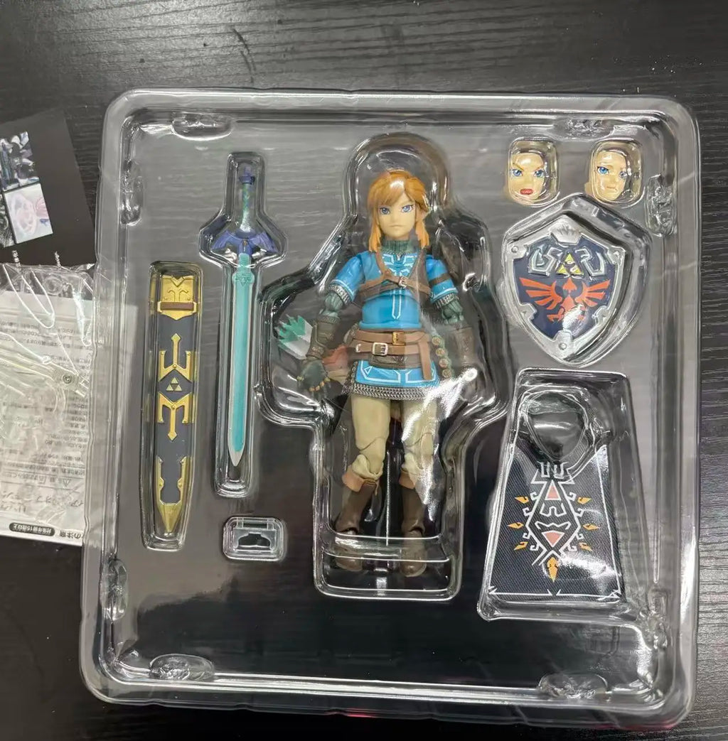 In Stock GSC Figma #626 Link Tears of The Kingdom Ver. Action Figure Toys Limited Edition Ornament Model Collect Birthday Gifts