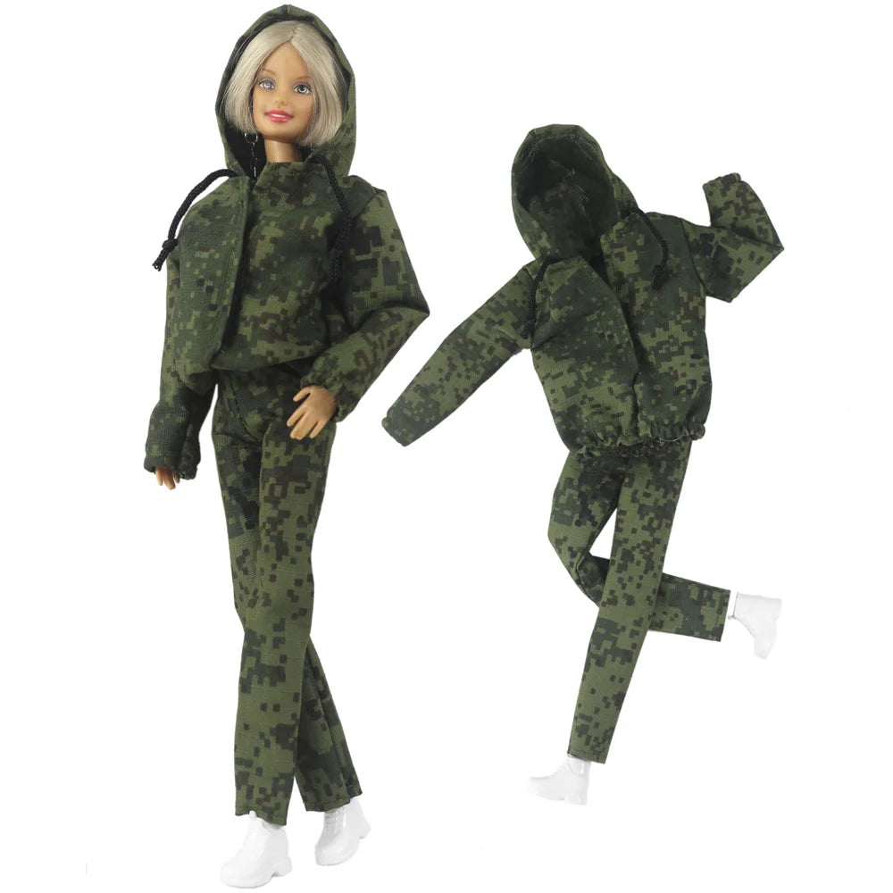 Doll Clothes Camouflage Clothes Outfit for 1:6 Scale 11.5 inch 30cm Doll Many Style for Choice Gifts for girls doll accessories