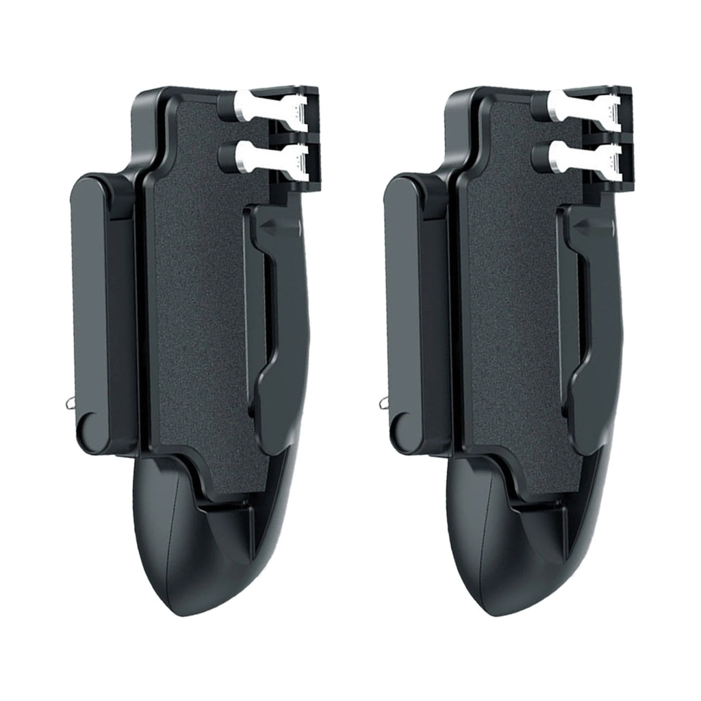 Six Finger Mobile Game Controller Joystick Trigger Handle L1R1 Shooter Fire Aim Button Gamepad Controller for iPad Tablet PUBG