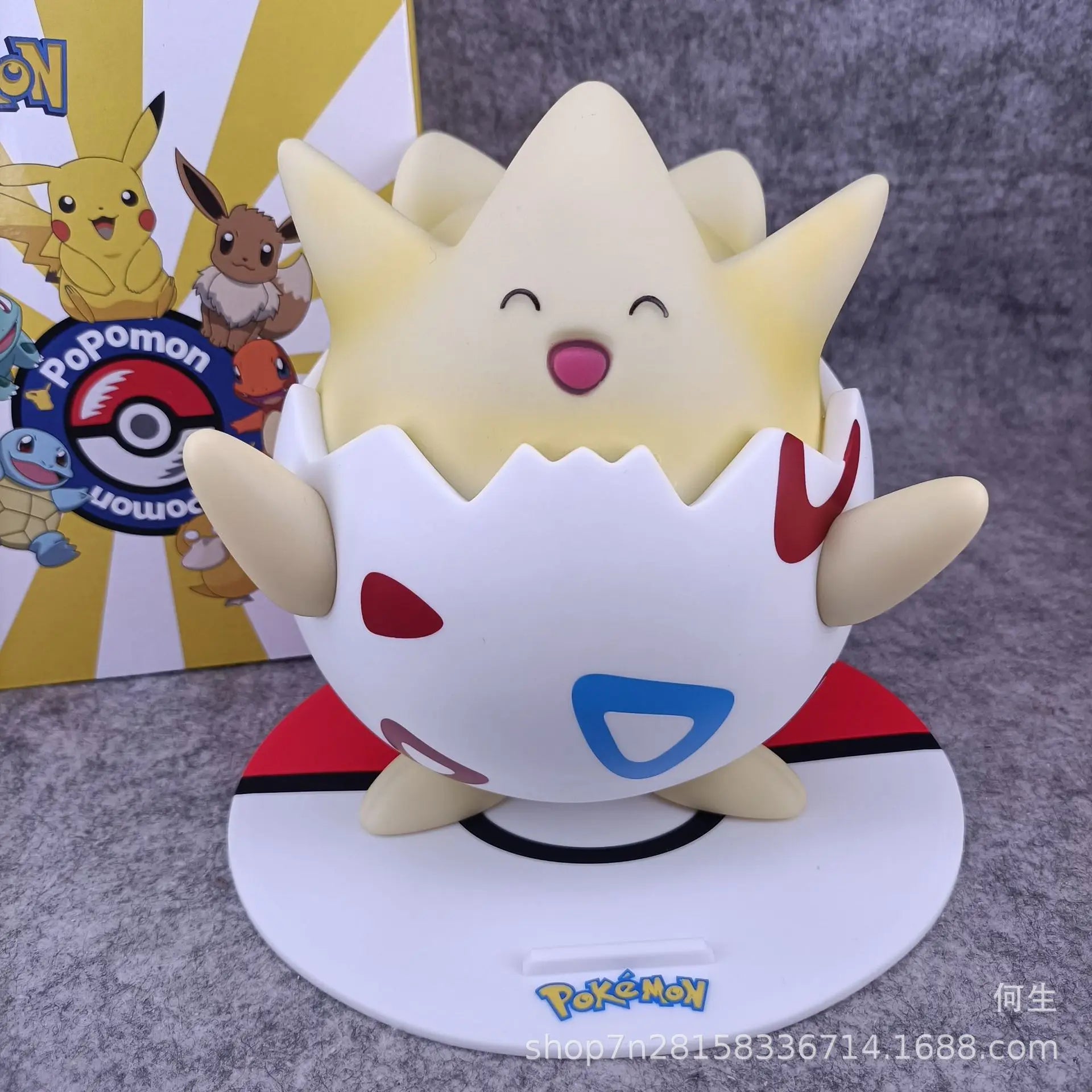 2025 New Hot Pokemon Pikachu Doll Model Large Figure Charmander Eevee Porkby Squirtle Ornament Figurine Younth Toy Collects Gift