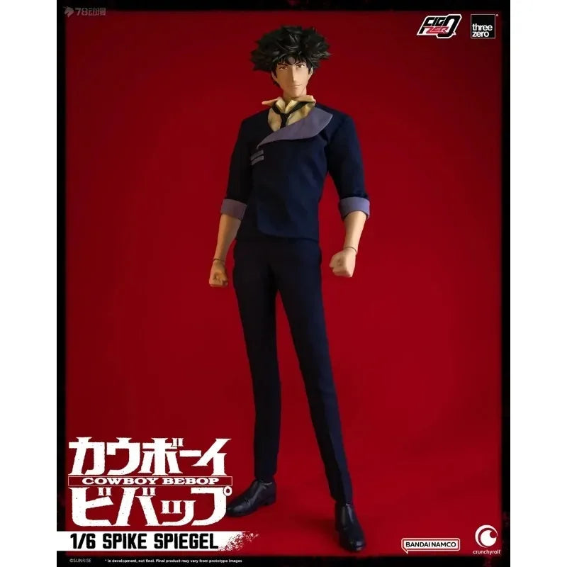 3A Toys Threezero Original Cowboy Bebop Series 1\6  FigZero Interstellar Cowboy Spike Spiegel Anime Action Figure Model Toys