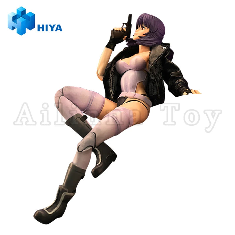 HIYA 1/12 16cm Action Figure Exquisite Super Series GHOST IN THE SHELL Stand Alone Complex Kusanagi Motoko