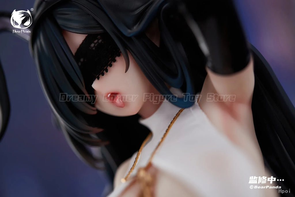 【In Stock】BearPanda Rabbit Nest Series Fourth Installment Black Nun 1/4 Scale Figure Collection Toys Gifts