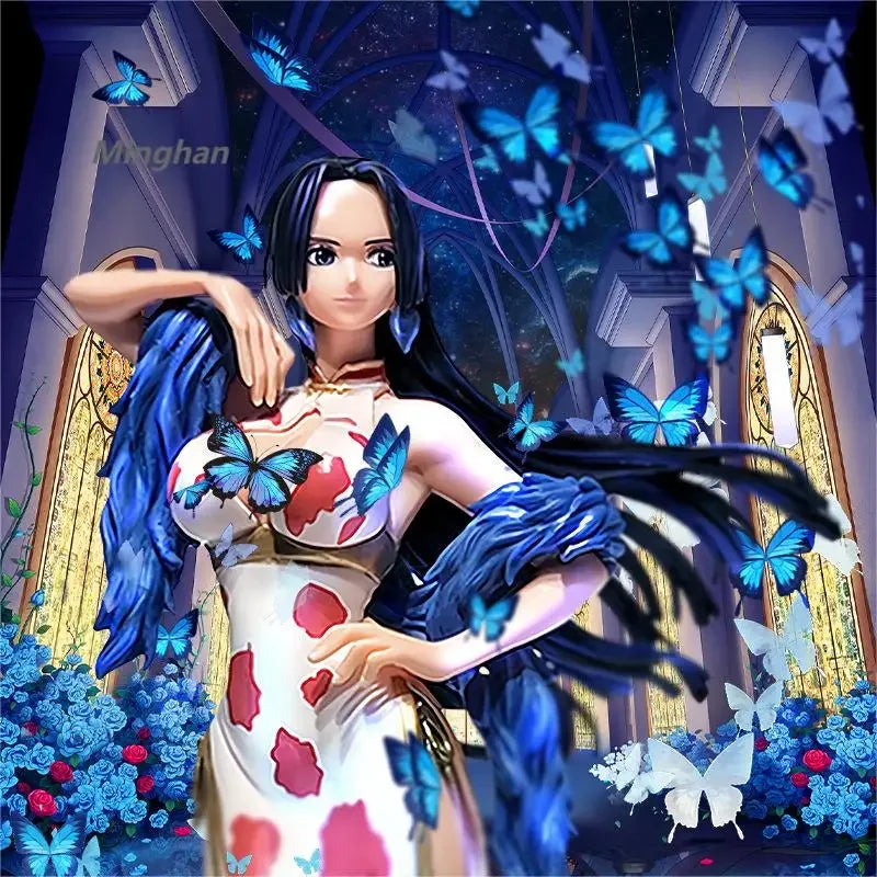 Hot 22cm Anime One Piece Figure Boa Hancock Action Figure Sexy Girl Statue Collection Decoration Christmas Children Toy Gift