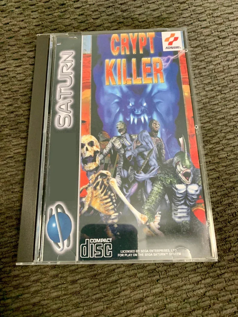 Saturn Copy Disc Game Bulk Slash With Manual Unlock SS Console Game Optical Drive Retro Video Direct Reading Game