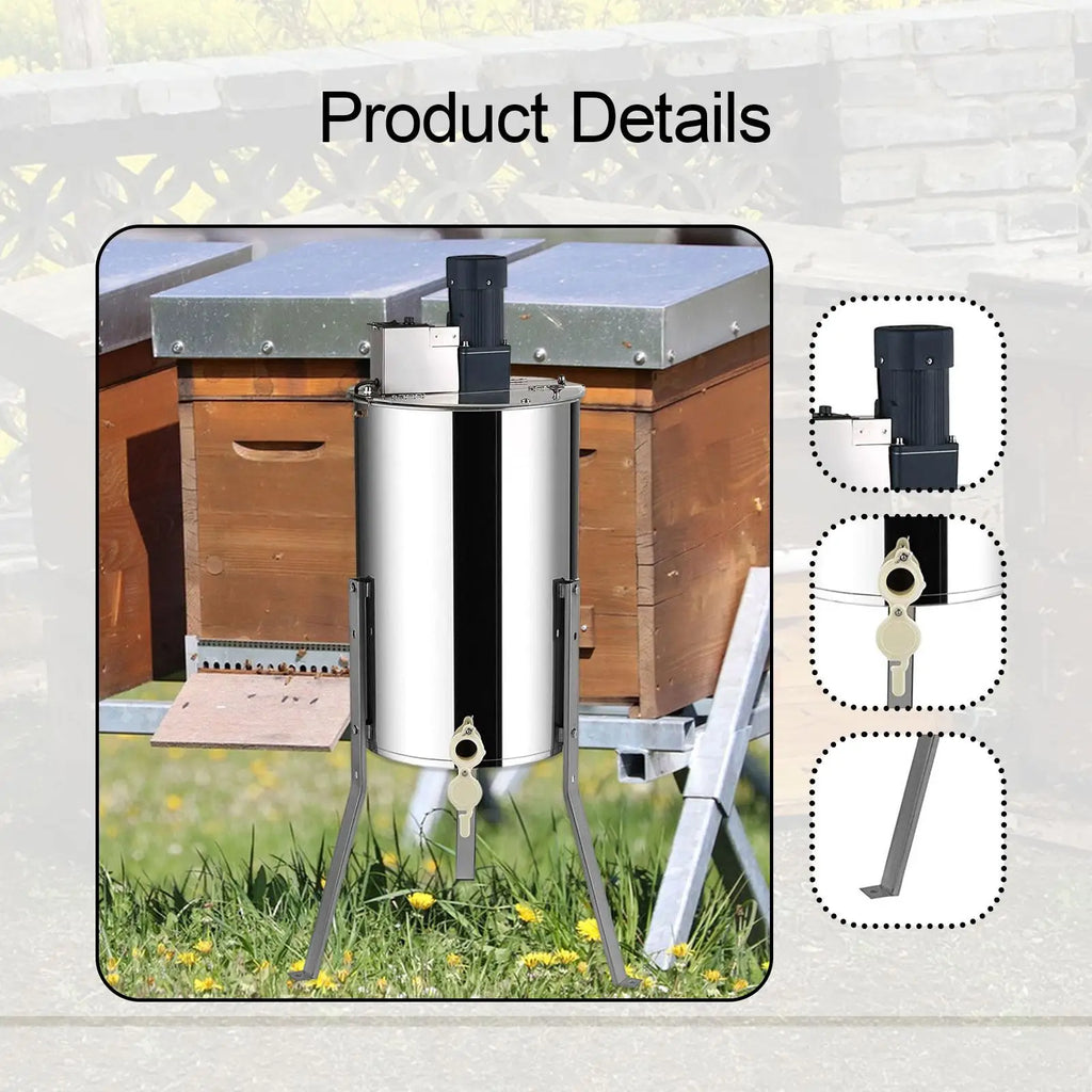 Elektrischer Honigschleuder, US-Stecker, Bienenzucht-Extraktion für Kellerküche