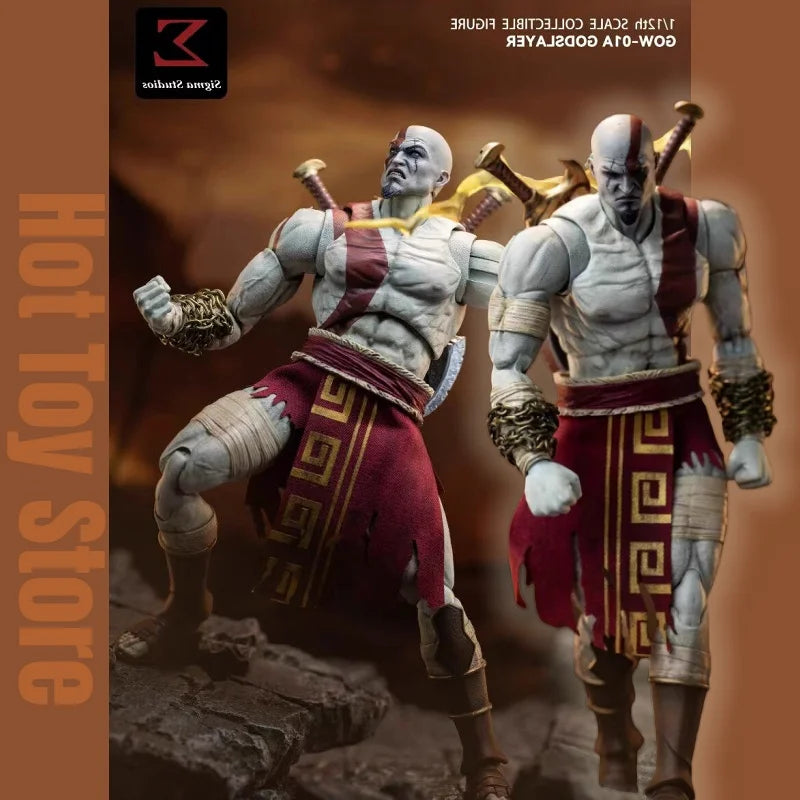 Sigma Studios Gow-01a 1/12 Collectible Toys Spartan Men Warrior Classic Action Adventure Aame Figure 6inch Model Gifts