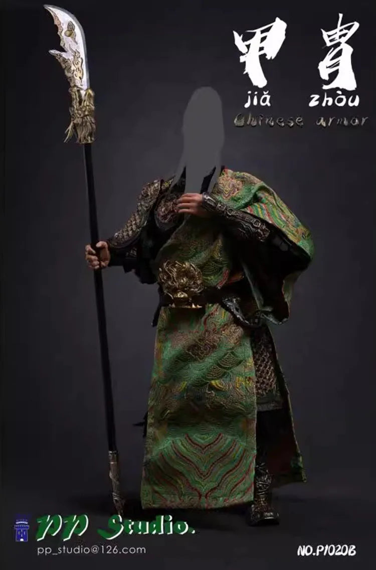 PP Studio P1020 1/6 Soldier Ancient Chinese Alloy Armor Set Model Toy Accessories Fit 12'' Action Figure Doll In Stock