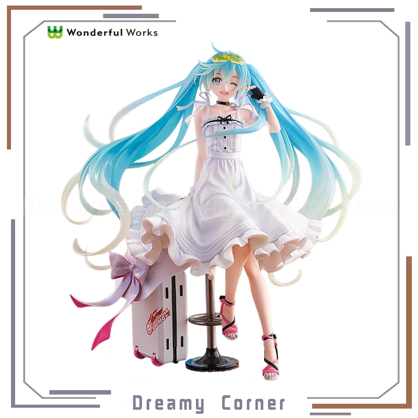 【In Stock】Original Wonderful Works GSC Piapro Characters Hatsune Miku 2021 Vacation Style Ver 1/7 Scale Figure Model Collectio