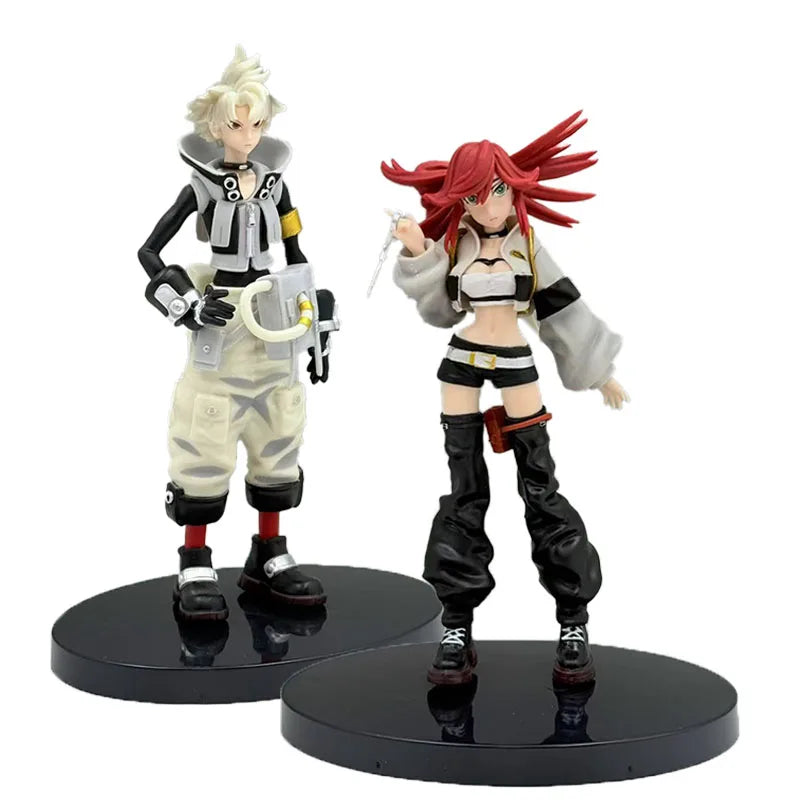 22cm Anime Figure GACHI AKUTA Riyo Rudo Enji Zaka ACTAR Action Figures Character Collection Model Ornaments Toys Christmas Gifts