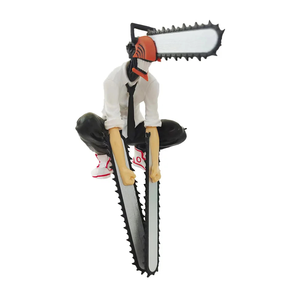 Anime Figure 15-18cm Chainsaw Man Power/Denji Action Figure PVC Noodle Stopper Figurine Adult Collection Model Toy