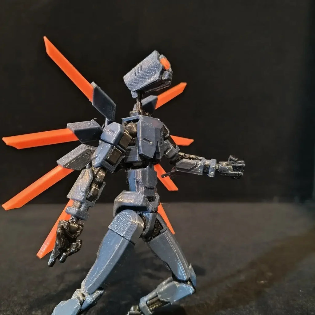New 3D Printed Mannequin Dummy 13 Ultrakill V1 Series Toys Action Figures Multi-Jointed Movable Shapeshift Robot Children Gifts