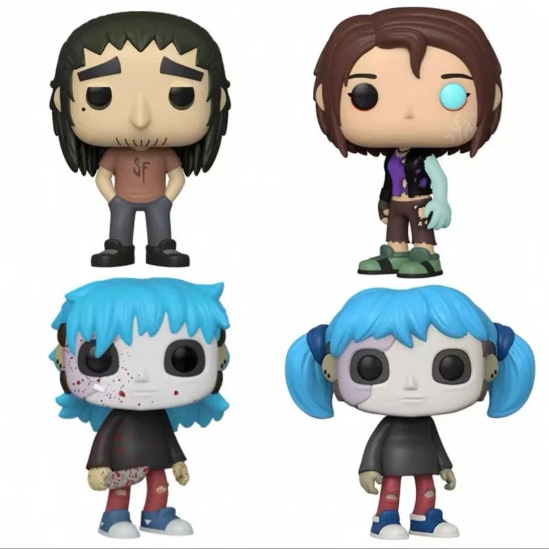 Funko Pop! Sally Face 472 Action Figures Larry Sal Fisher 876 Vinyl Figure Horror Suspense Collect Statue Doll Model Toys Gifts