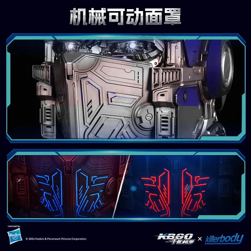 [in-stock] Hasbro Killerbody Transformers Optimus Prime Helmet Action Figures Anime Halloween Gift