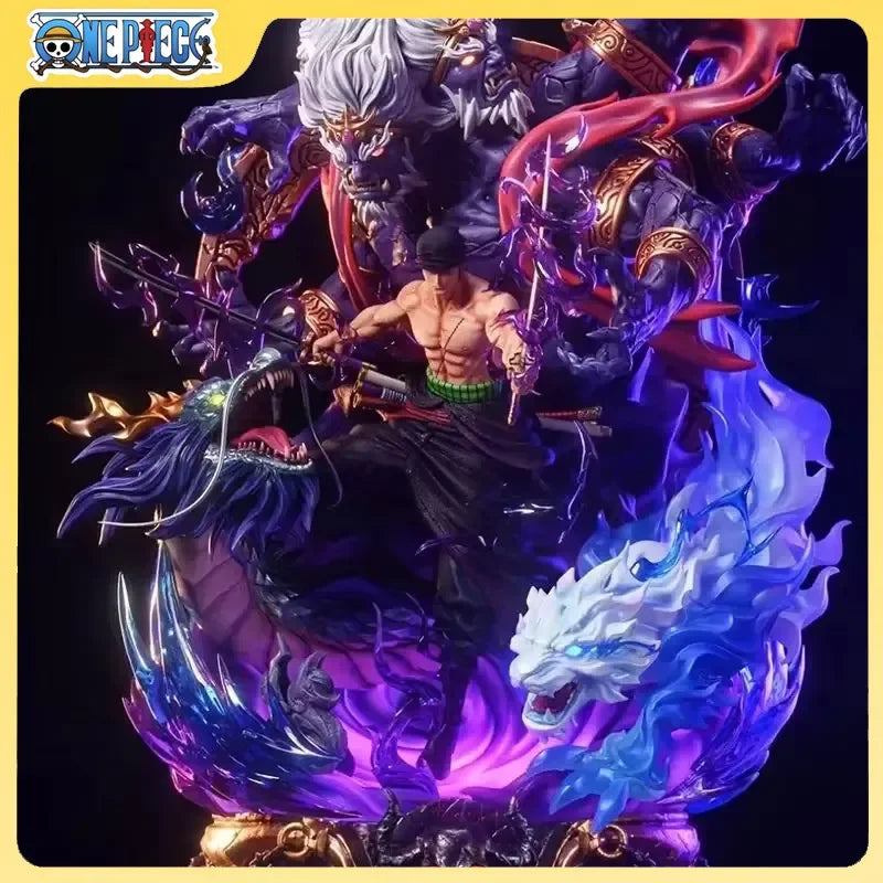 One Piece LX Zoro Enma The Hell King PVC екшън аниме фигурки статуя модерен колекционерски декор модел момчета рождени дни играчки подаръци
