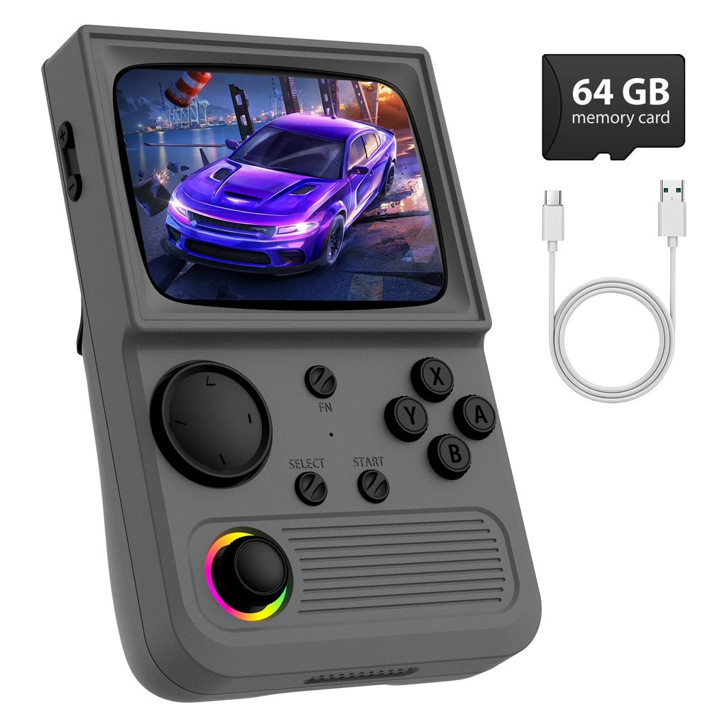 AISLPC R36T Retro TV Handheld Game Console Wifi Multiplayer 3.5 inch IPS Screen Linux System Portable Pocket Player 18000+ Games
