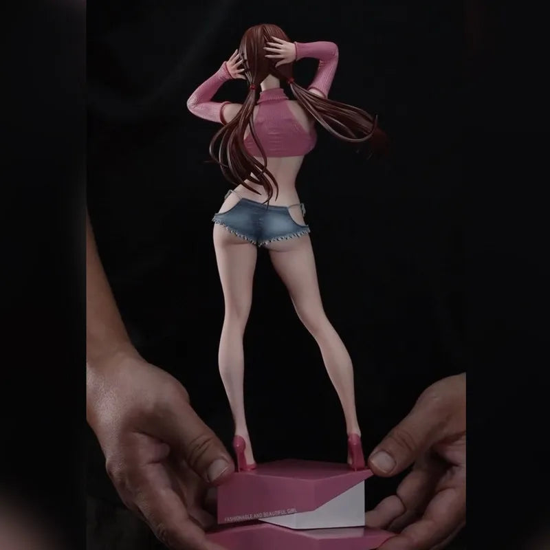 Anime Figure Mari Makinami Evangelion Gk Statue Summer Girlfriend Beautiful Girl Model Desktop Ornament Gift For Adult Anime