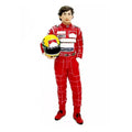 New 1:18 Scale 1Pcs Resin Model Scene Accessory Male Famous Racing Car Racer Action Figure Collection Display Toys Doll Fans