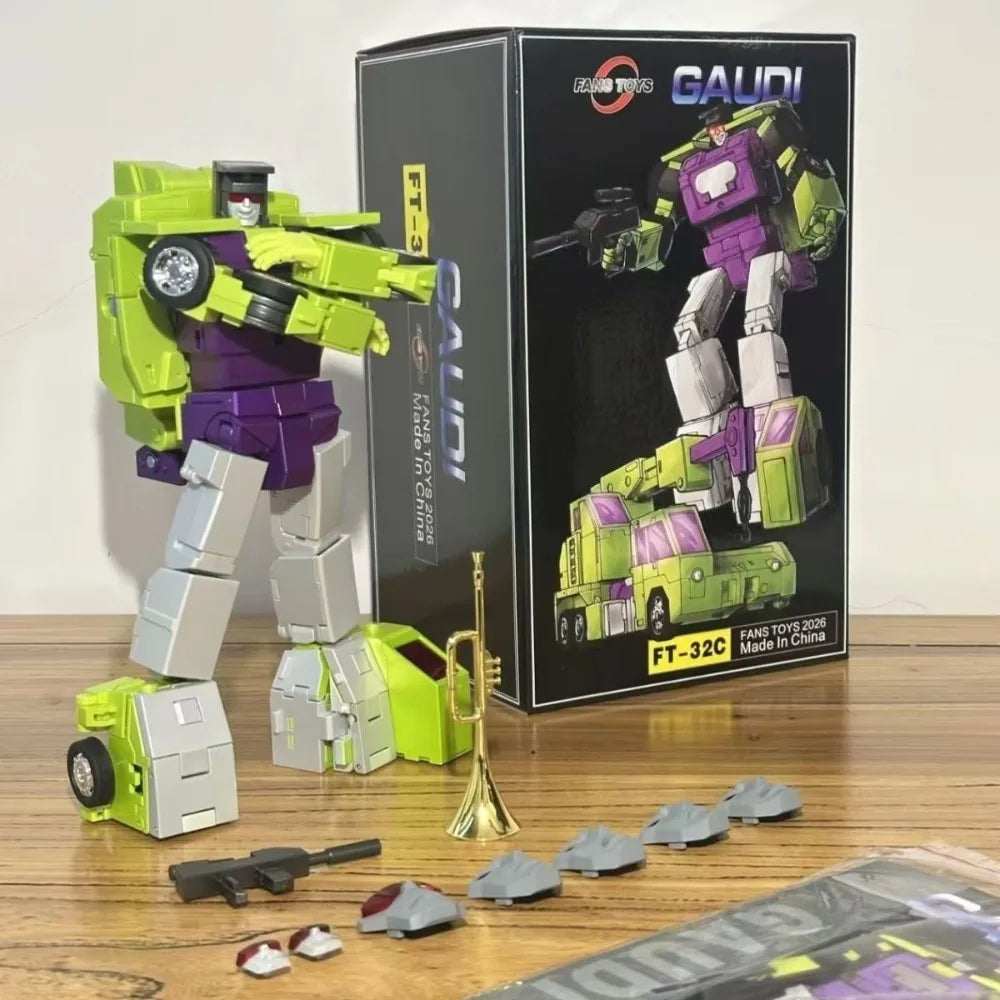 In Stock Fanstoys FT-32C FT32C GAUDI Devastat Hook Anime Action Figure Combination Transformation Toy Model