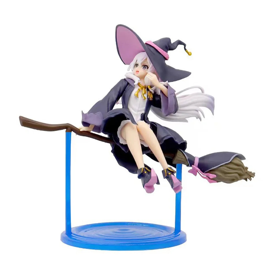 the Journey of Elaina Anime Figure 19cm Action Figures Collectible Doll Toy Gift for Fans