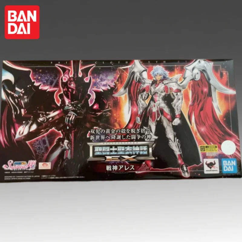 In Stock Bandai Original Banpresto Saint Seiya Ares Action Figure Model Doll Brand New Boxed Collectible Ornaments Garage