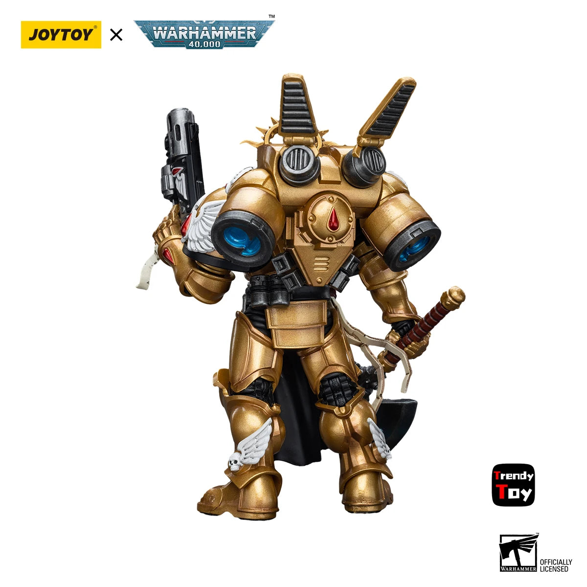 【JOYTOY】Warhammer 40K Blood Angels Commander Dante 1/18 Action Figure Toys