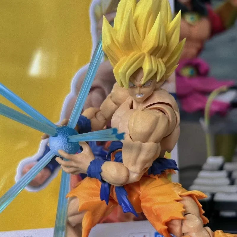 In Stock Anime Shf Dragon Ball Z Son Goku Legendary Action Figure Pvc Movable Collection Anime Super Kakarotto Models Toy Gifts