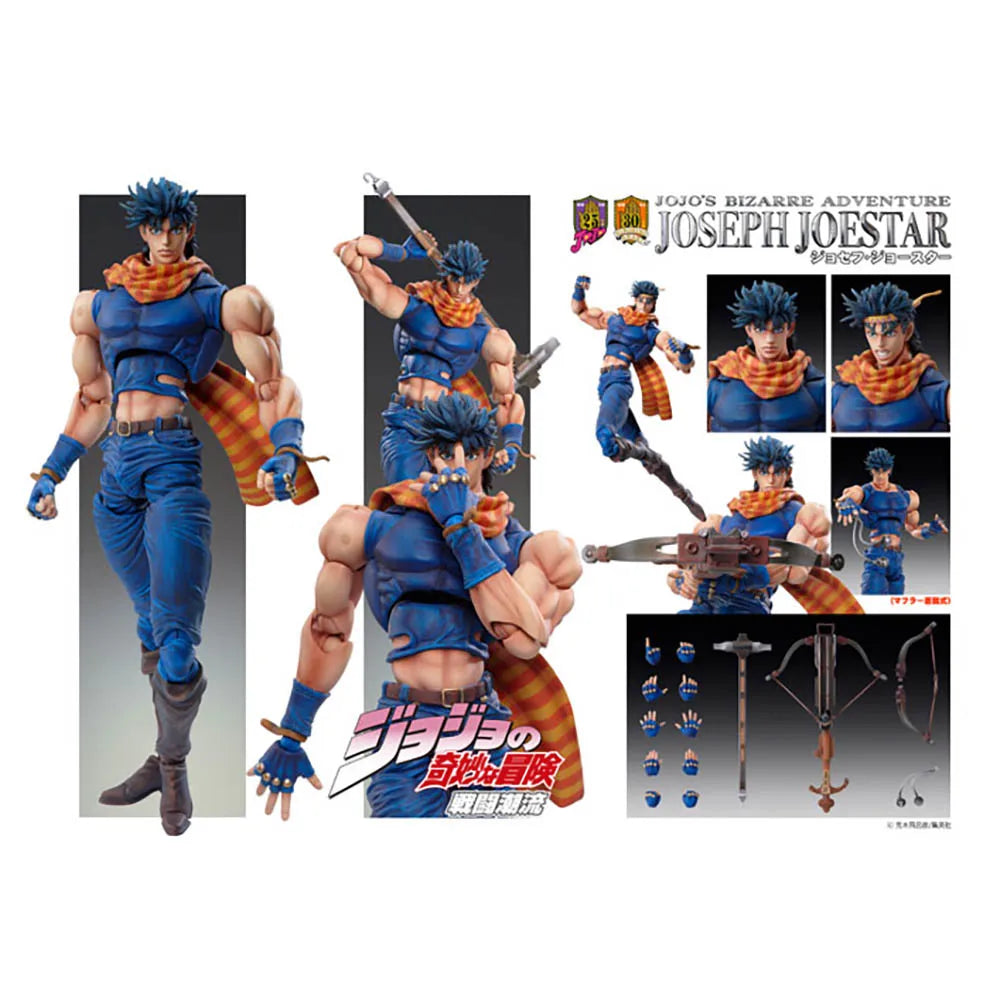 Anime Figures All Types Medicos Original Super Action Statue Jojo's Bizarre Adventure Season 1-8 Anime Model  Action Anime Toys