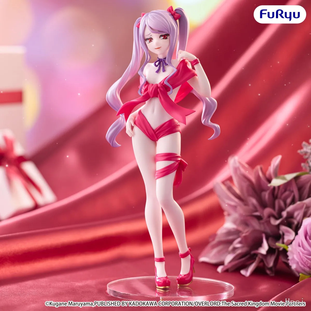 【Pre Sale】Original FuRyu BiCute Ribbons OVERLORD Shalltear Bloodfallen Anime Figure Model Collection