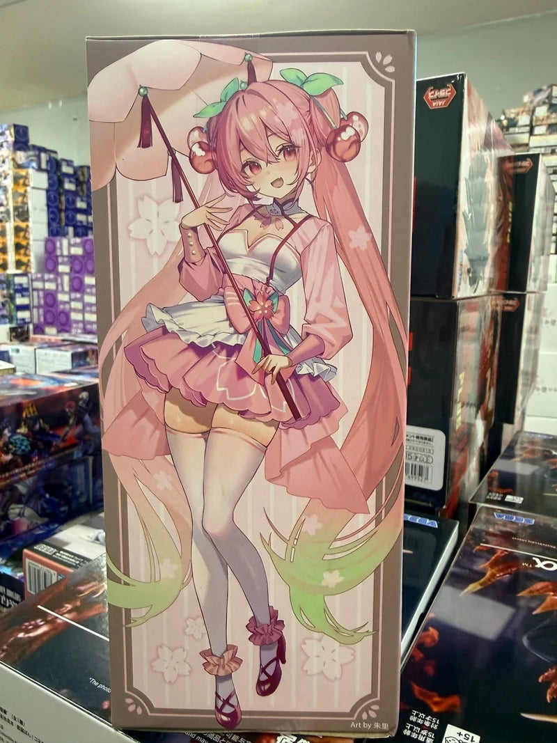 [In Stock]  Genuine Taito Hatsune Miku Artist Masterpiece Amp Sakura Miku Girls' Dress Figure Model Ornament Toy Gift