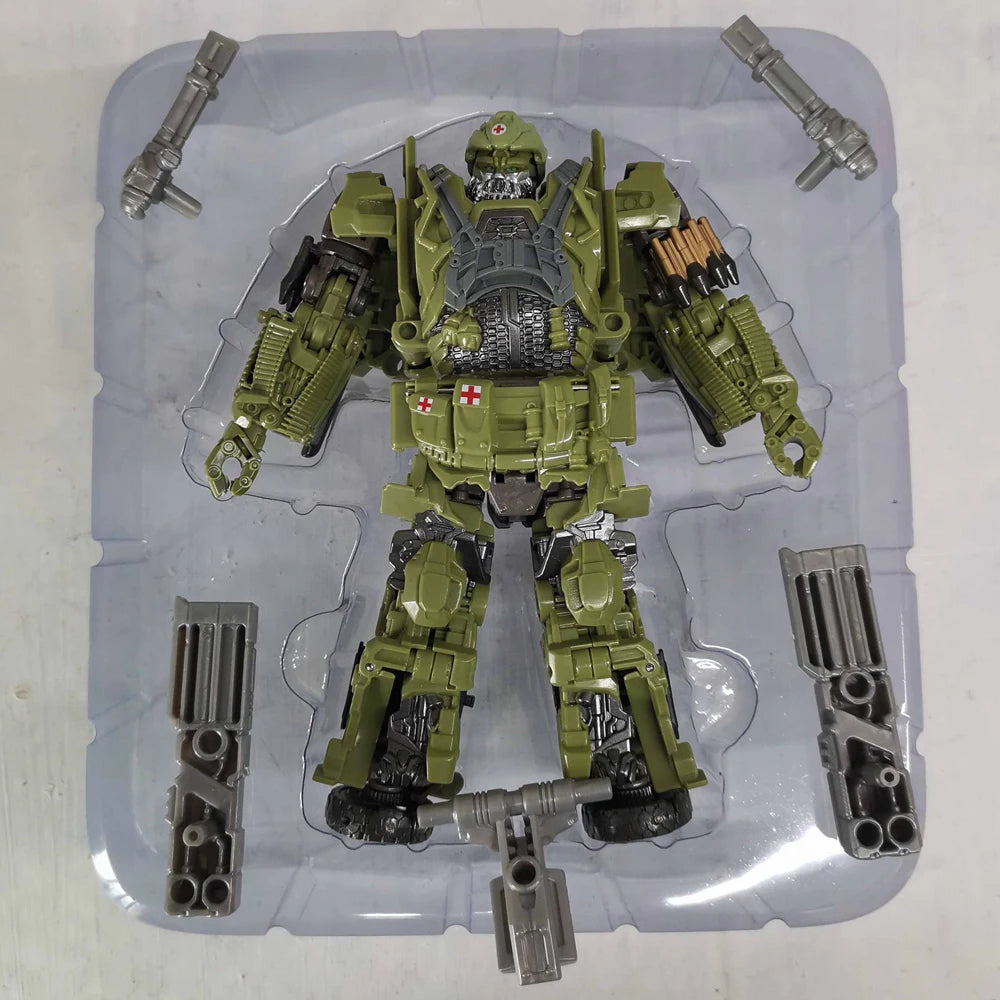 AOYI Hound YS06 Transformation Toys BMB Ratchet YS-06 18cm Autobot Warrior Robot  Action Figure Model