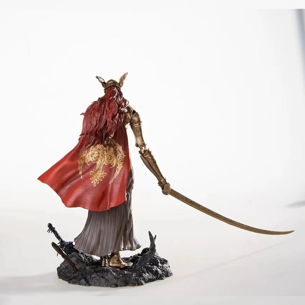 25cm/9.8in Game Elden Ring Figure Malenia PVC Statue Collection Sculpture for Game Fans