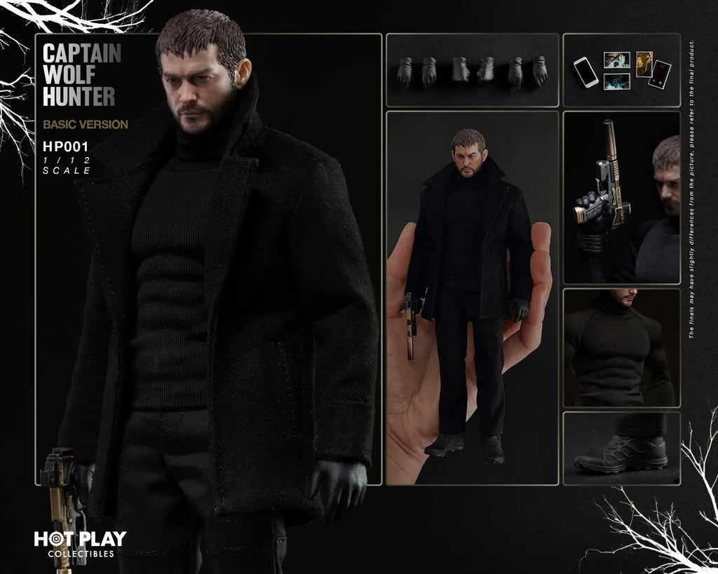 In Stock HOTPLAY HP001 Resident Evil 8 Captain Chris 1/12 Cloth Mobile Soldier Doll Model Toy Gift