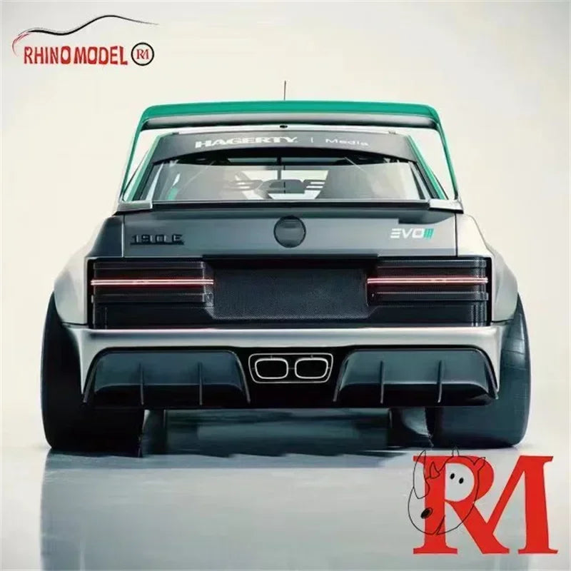 Rhino Model RM 1/64 MB 190 EVO II silber limited999 Simulation Legierung Modell Autos