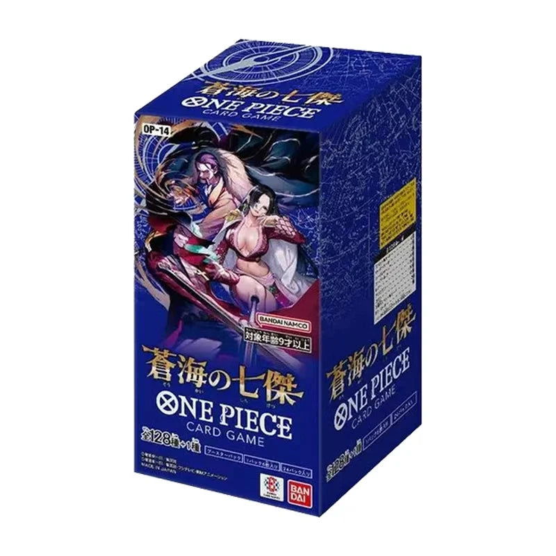 Genuine BANDAI One Piece Trading Card Game - OP14 TCG Kingdom of Plots Collection Japanese Cartoon Toys in Stock