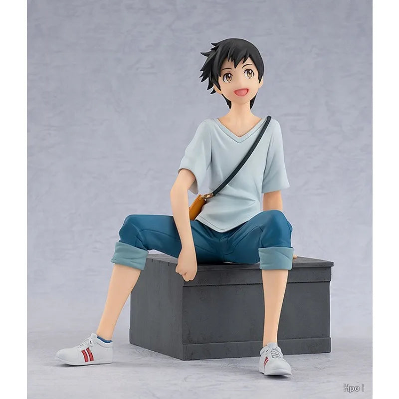 GSC Original POP UP PARADE Weathering with You Series Morishima Fanggao\Amano Hina Anime Not Movable Figure Statue Model Toys