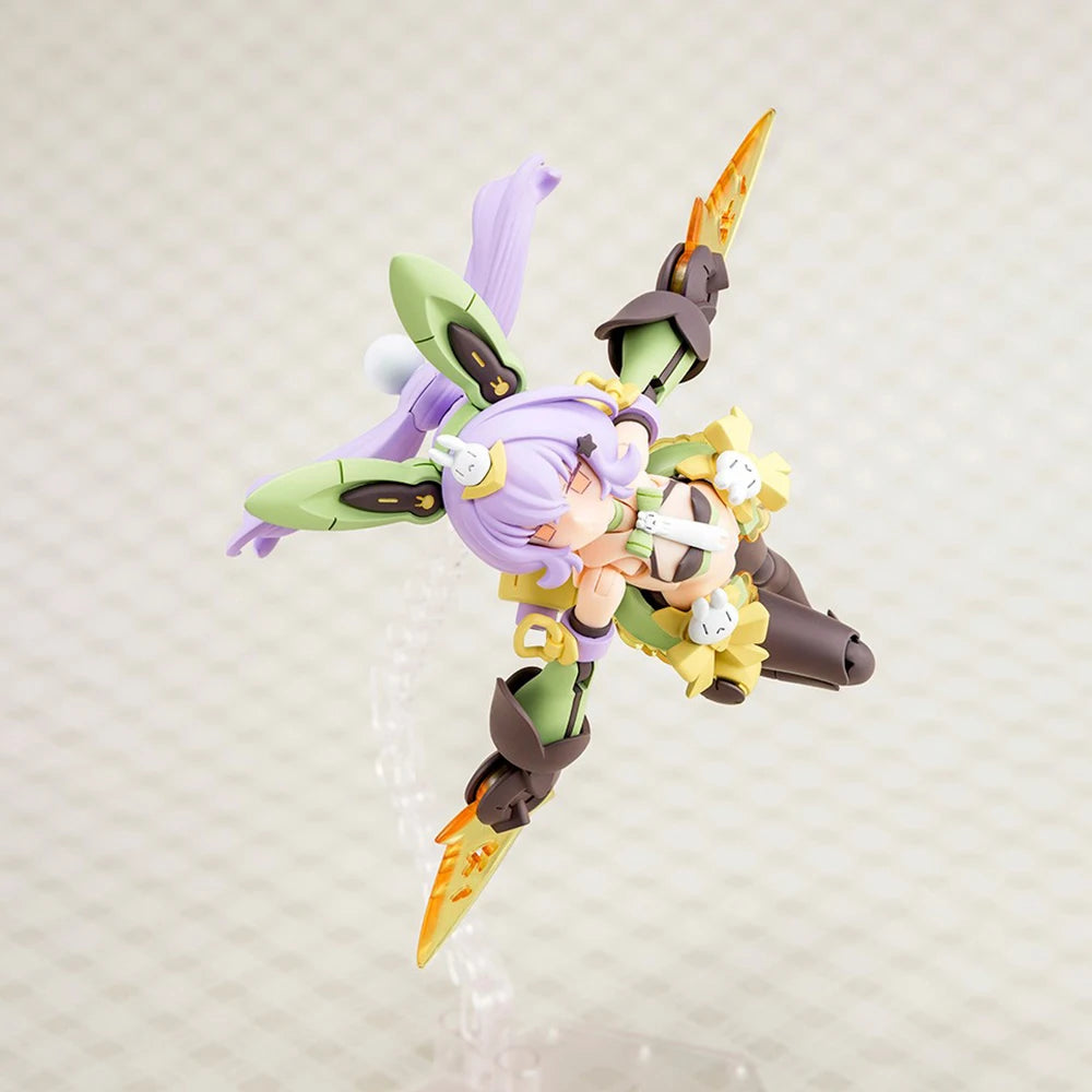 In Stock Original Kotobukiya KP741 Megami Device PUNI MOFU Tu Rabbit Mobile Suit Girl Assemble Model Kits Action Figure Toys