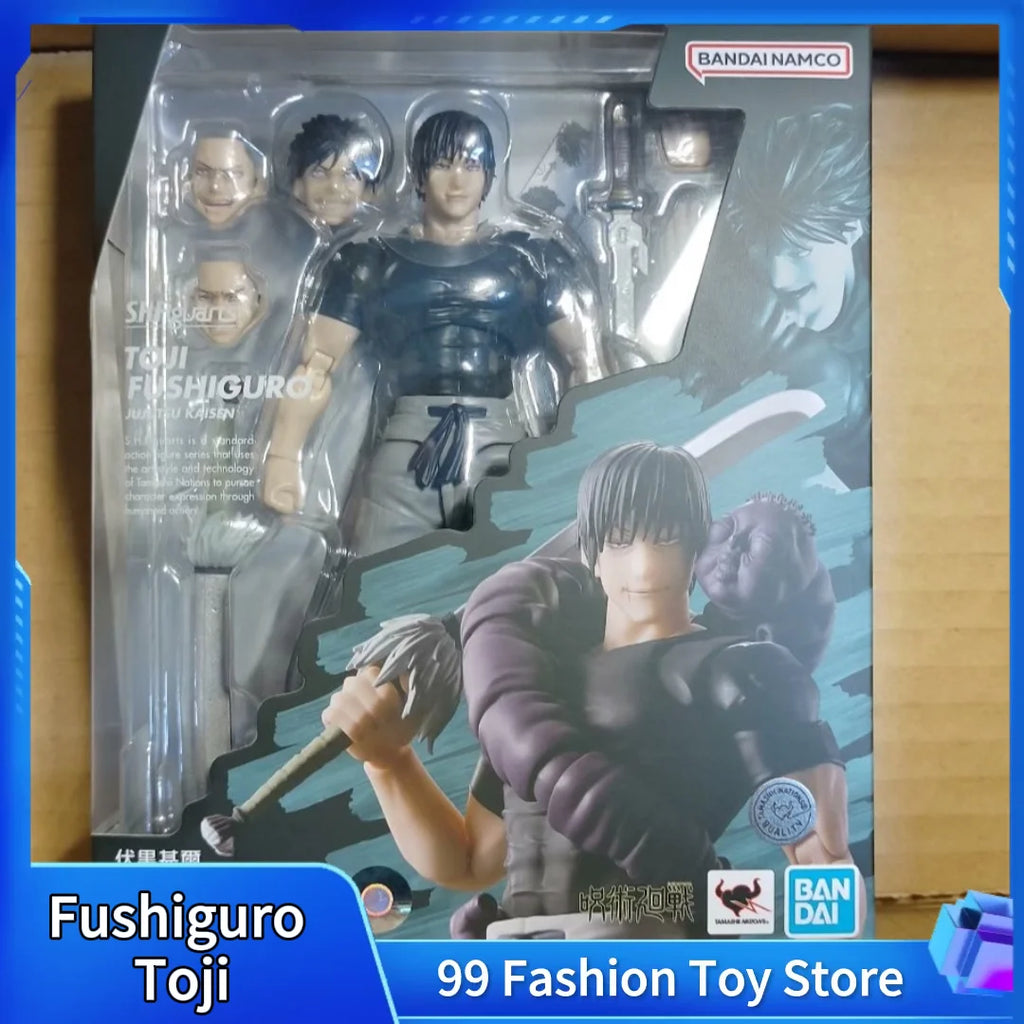 In Stock Bandai SHF S.H.F Jujutsu Kaisen Toji Fushiguro Articulated Action Figure Boys Collection Gift Action Figure