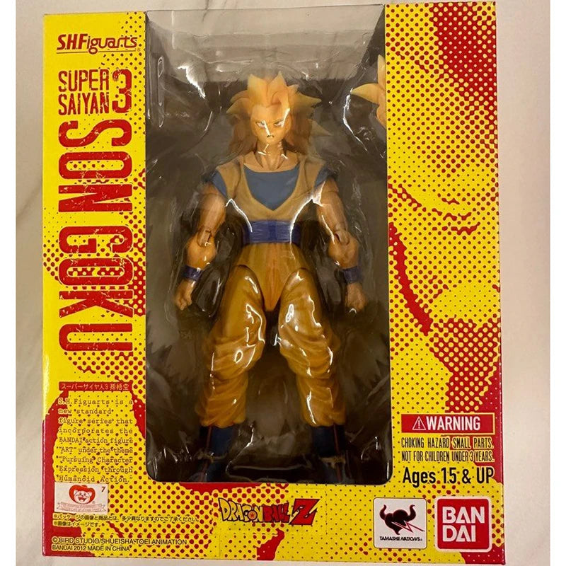 100% Original Bandai S.H.Figuarts Shf Dragon Ball Z Super Saiyan 3 Son Goku 1.0 Genuine In Stock Figure Model Toys