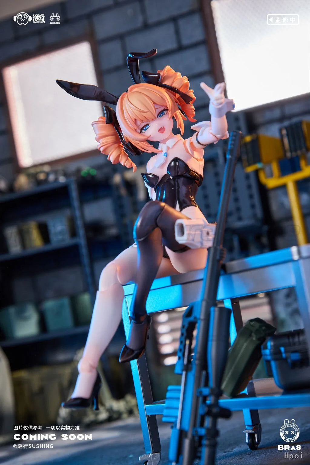【MT】Original Sushing Rabbit Rapid Response Team Sniper-Leone 1/12 Action Figure Toy Model