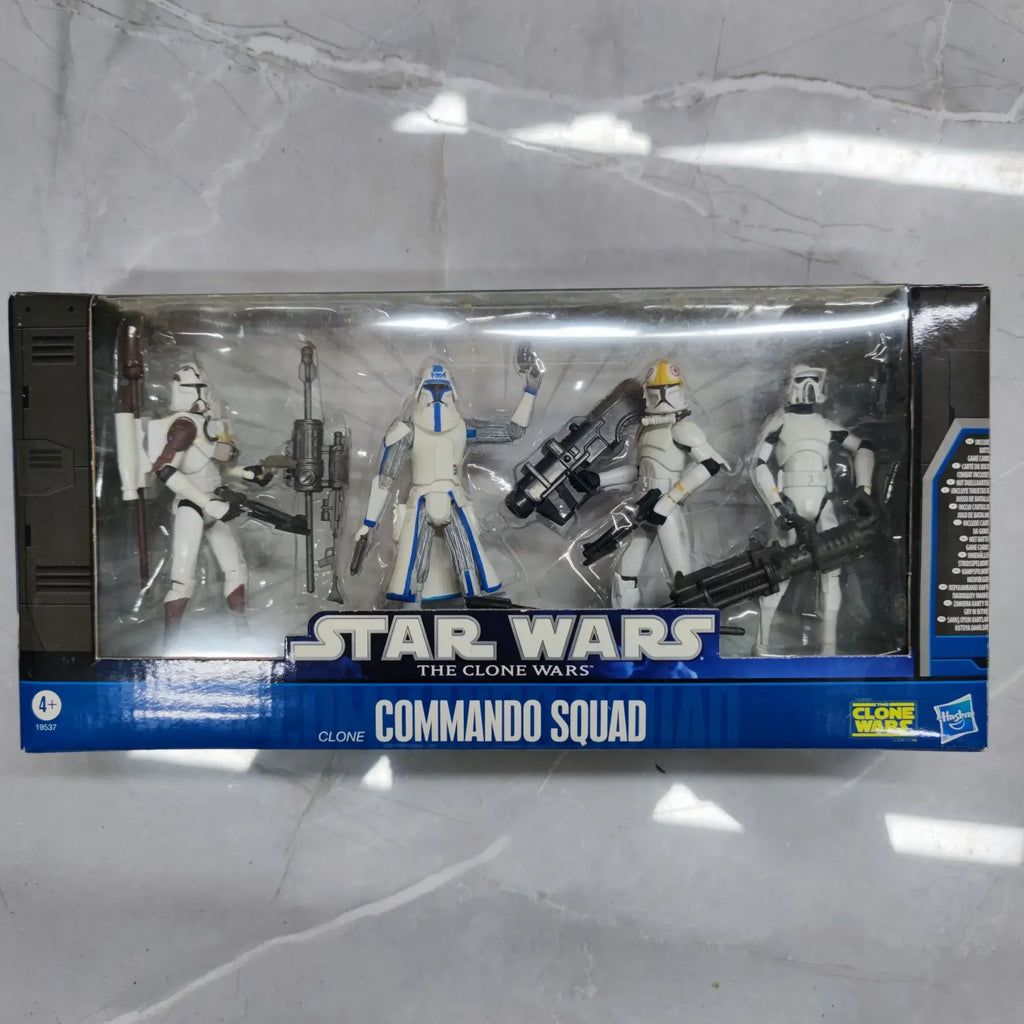 Star Wars Box Damaged Battle Packs Cad Bane Escape Stop the Zillo Beast Defend of Kamino Capture the Droids 3.75" Action Figure