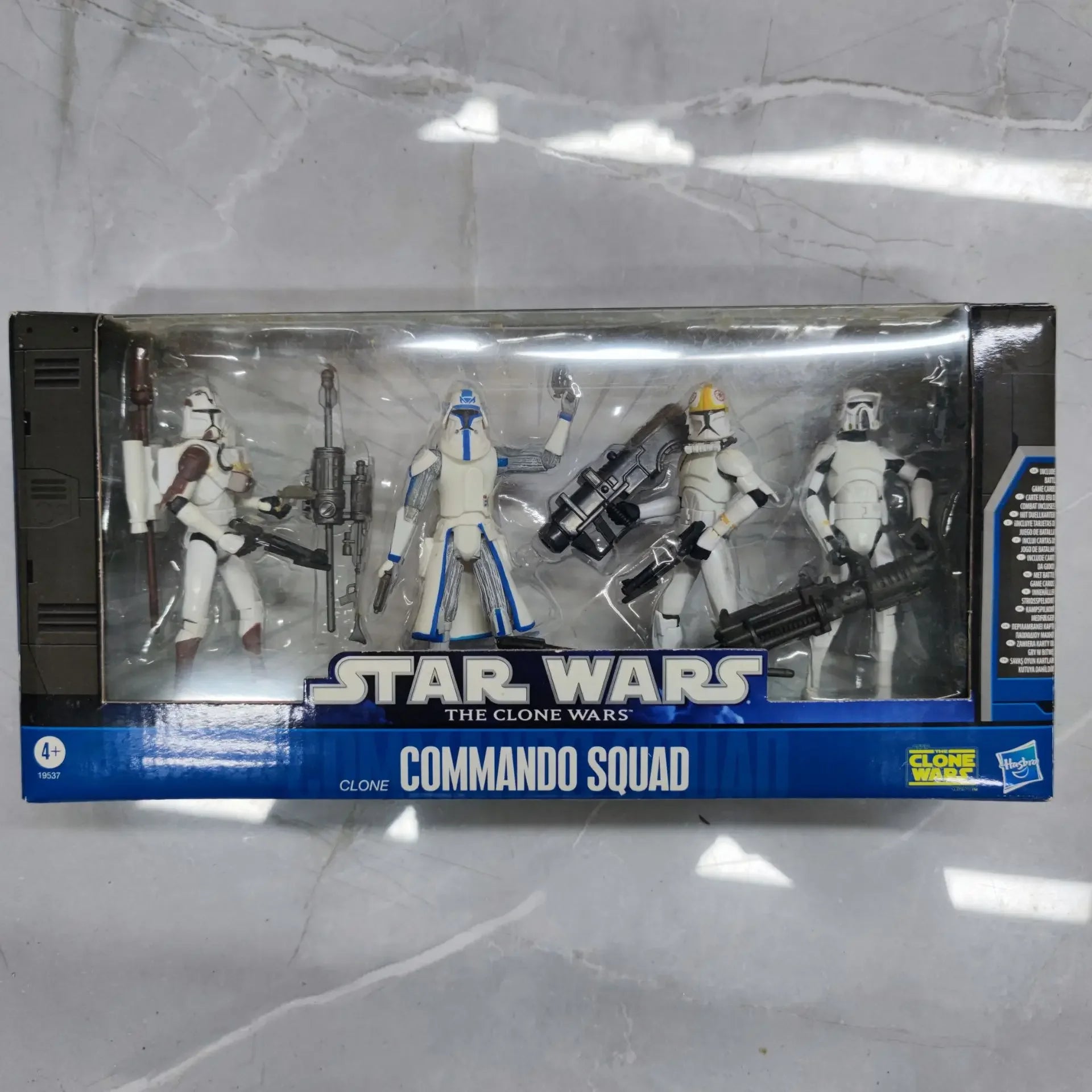 Star Wars Box Damaged Battle Packs Cad Bane Escape Stop the Zillo Beast Defend of Kamino Capture the Droids 3.75" Action Figure