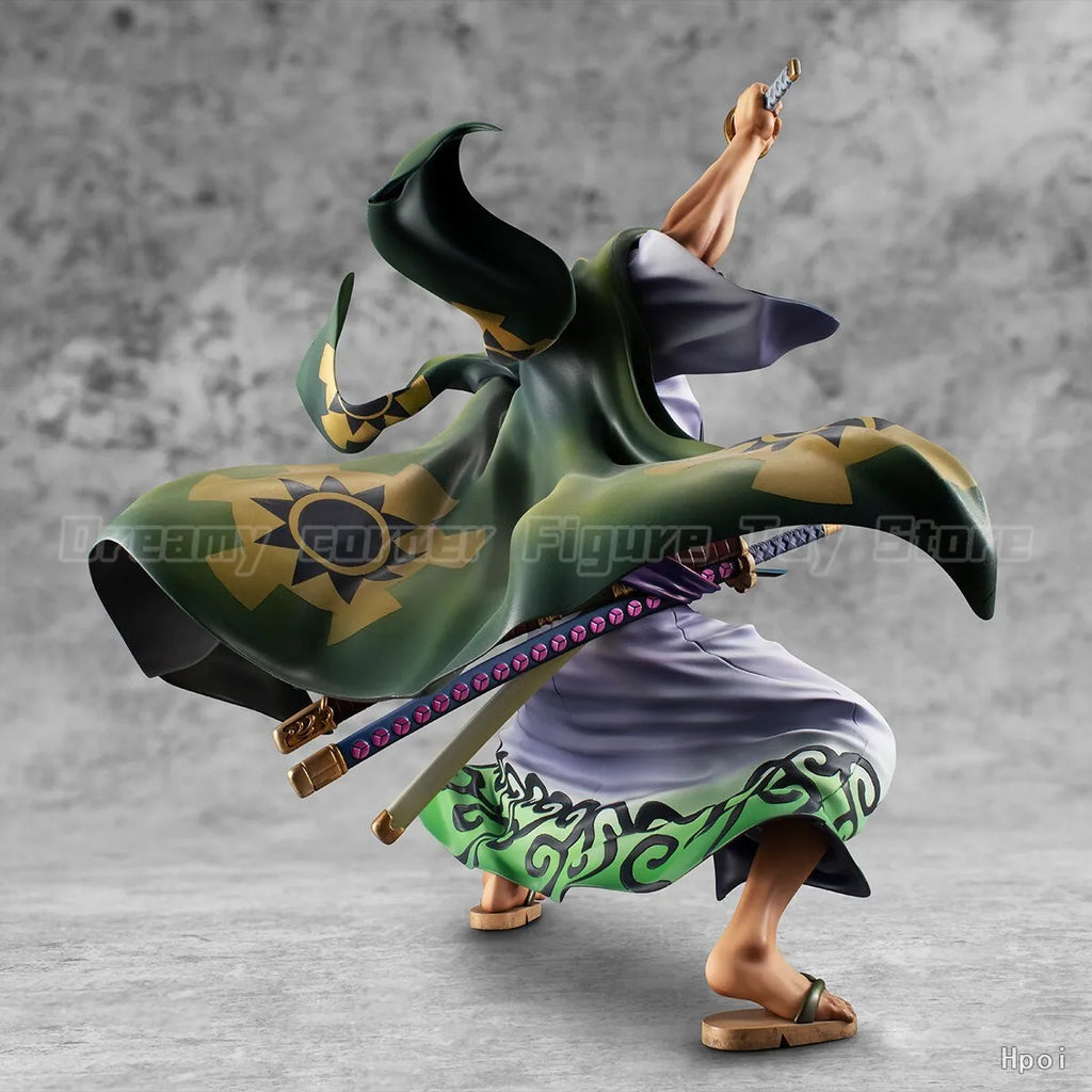 【In Stock】Original MegaHouse POP Warriors Alliance ONE PIECE Roronoa Zoro 1/8 Scale Figure Collection Ornament Gift