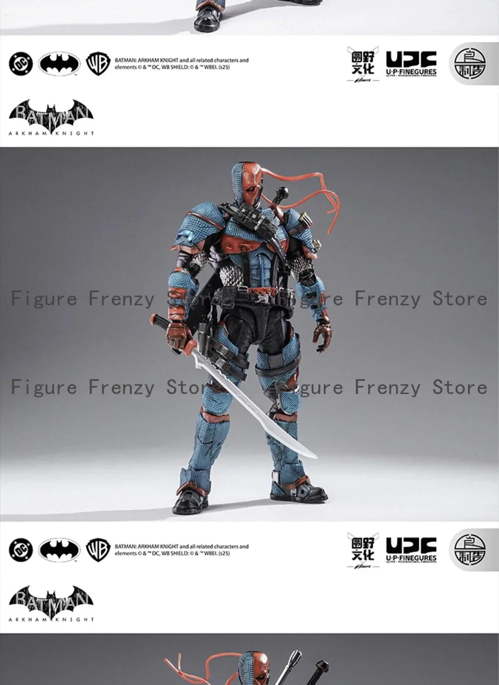 In Stock Lpzz Dc002 Deathstroke Arkham Knight Batman Action Figure Collectible Toy Gift