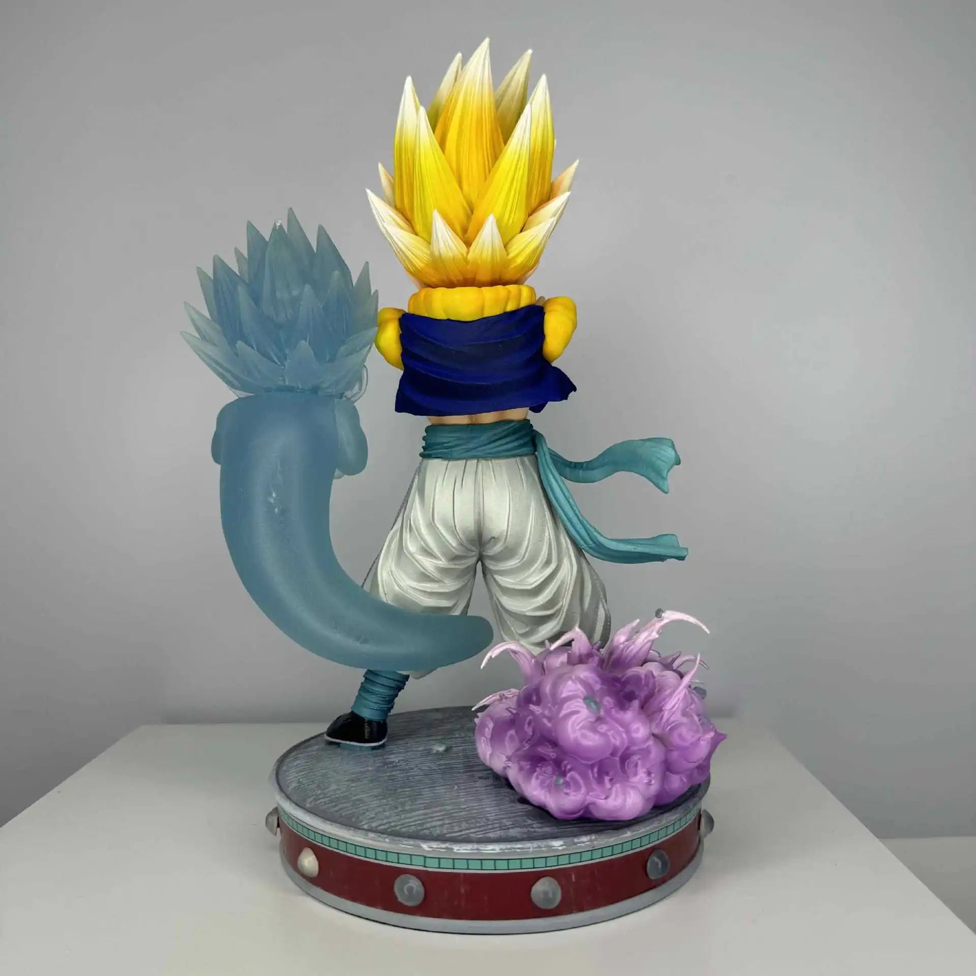 Dragon Ball Z Figuren Super Saiyajin Gotenks Anime Figur Ghost Squad Modell Statue Puppe Sammlung Dekoration Kinder Spielzeug Geschenk