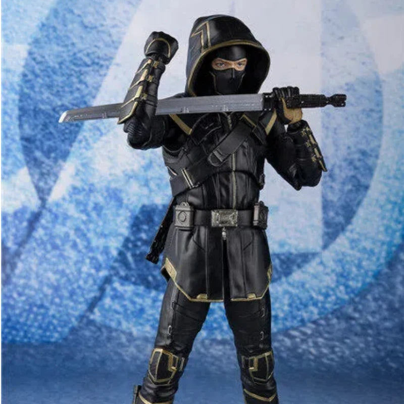 Square Enix Avengers Endgame SHF Hawkeye Action Figure - Collectible Decorative Doll with High Movability for Fans of Toy Models