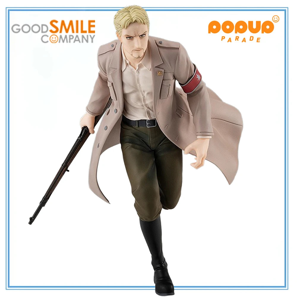 100% Original in Stock GOOD SMILE COMPANY POP UP PARADE Shingeki No Kyojin  Reiner Braun Collection Series Model Toys