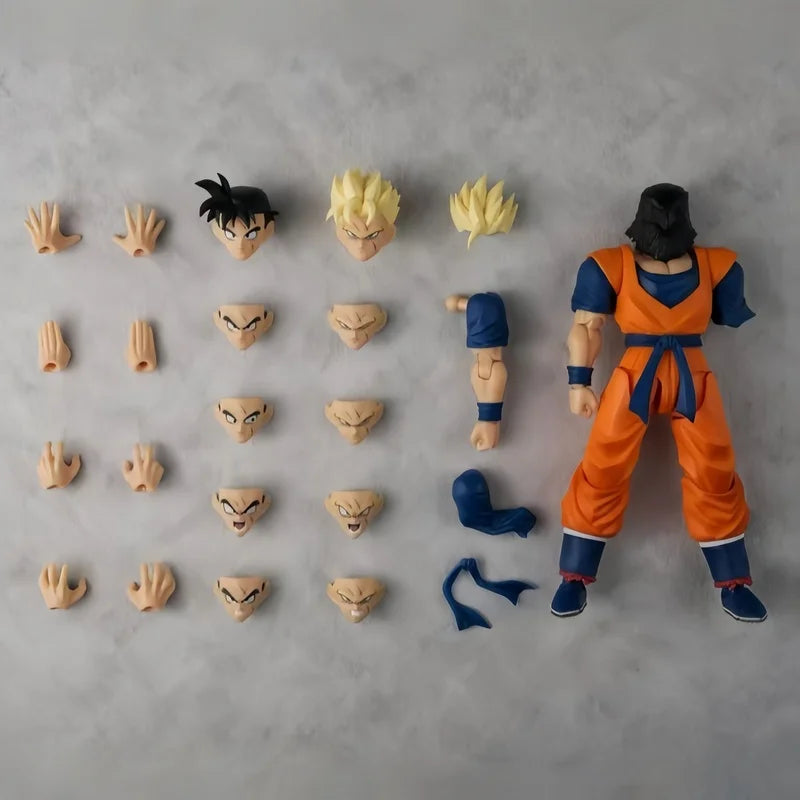 Hot In-Stock HAZ001 Broken Arm Goku Dragon Ball Action Figure Model Anime Doll Ornament Model Accessories Toys Gifts